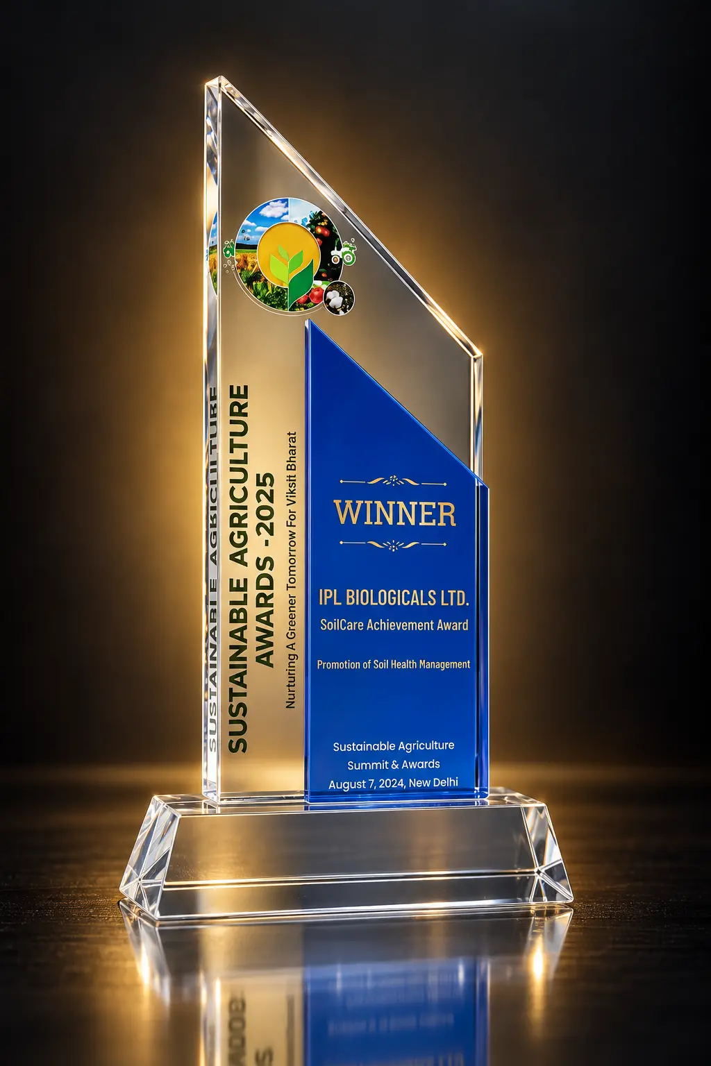 Acrylic trophies and awards