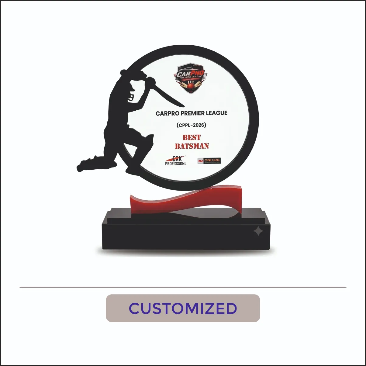 Custom Cricket Premier League Trophy - CTM-003