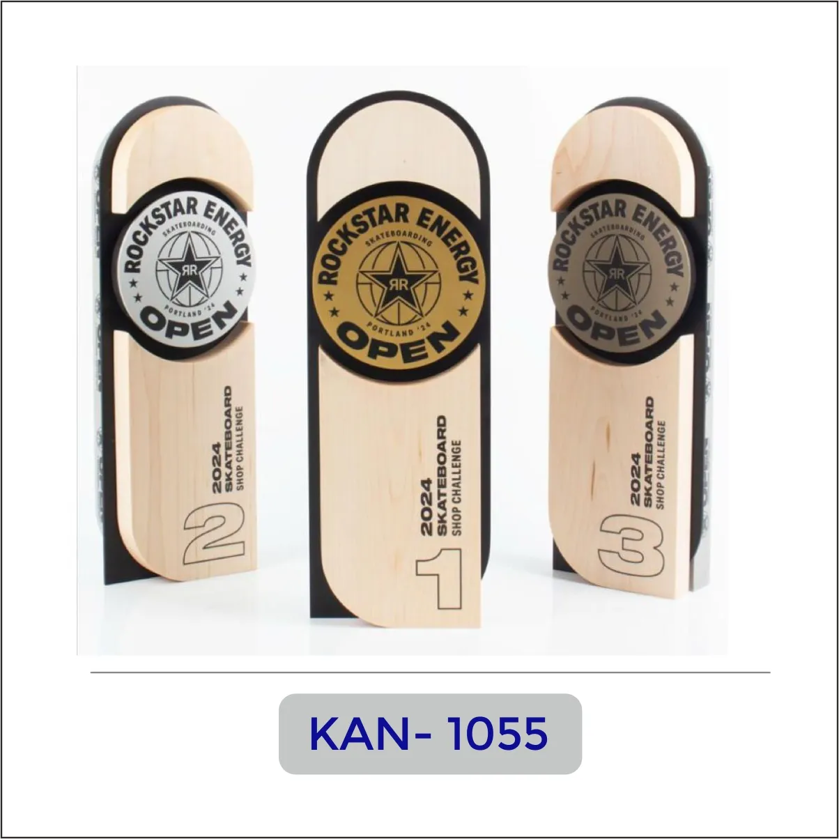 Wooden Sports Rank Award Set - KAN-1055
