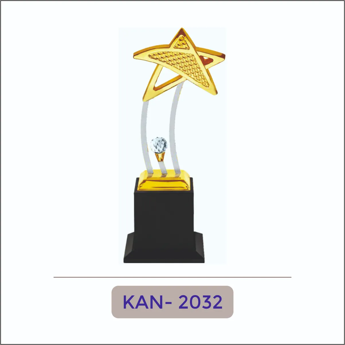 Star Stem Metal Trophy - KAN-2032