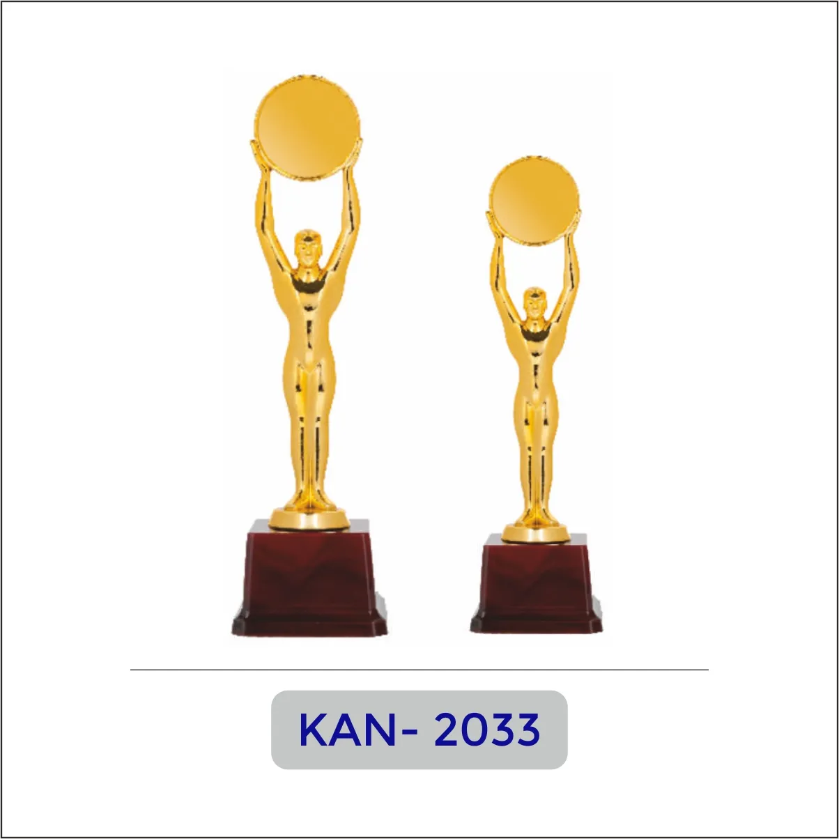 Achievement Figure Metal Trophy - KAN-2033