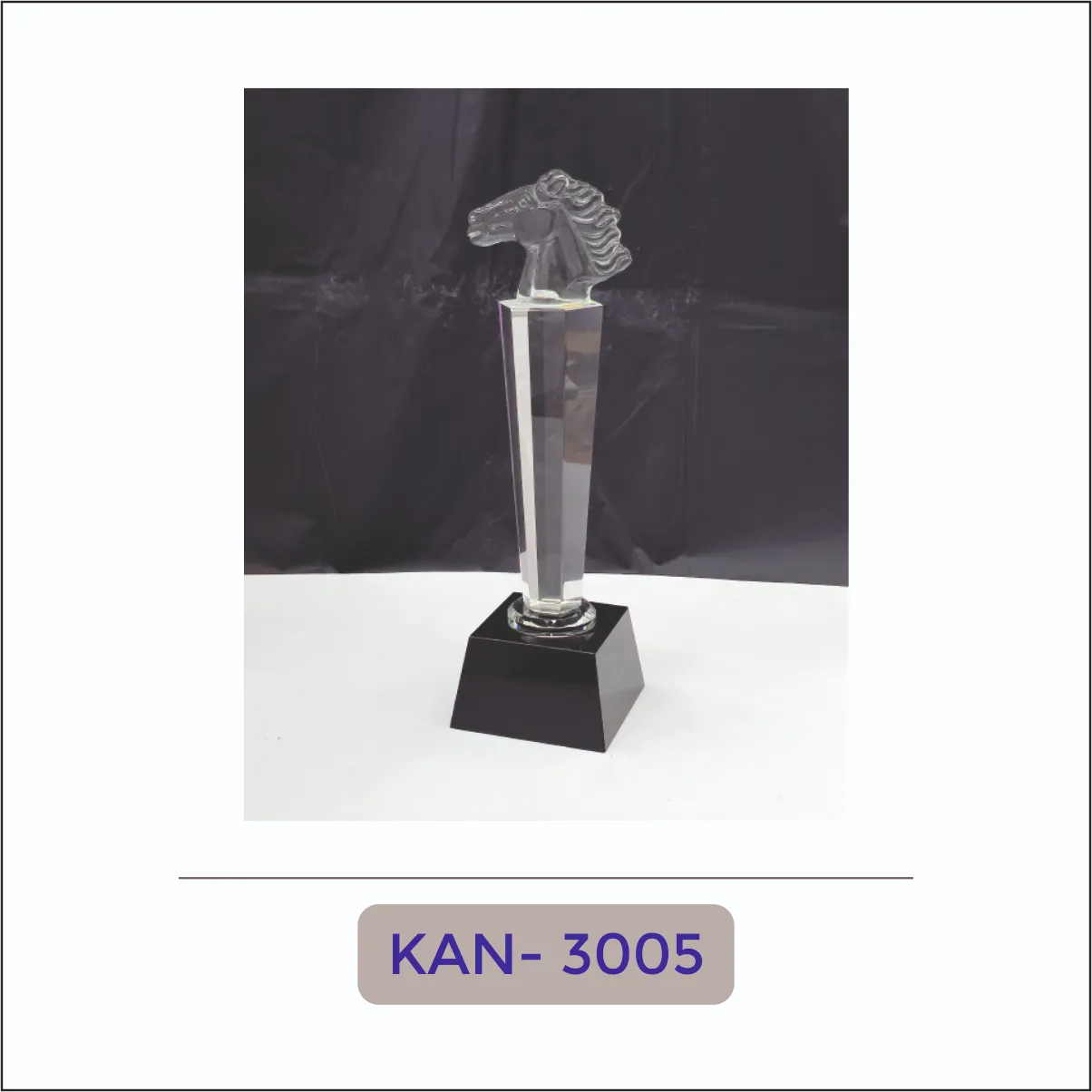 Crystal Horse Trophy - KAN-3005