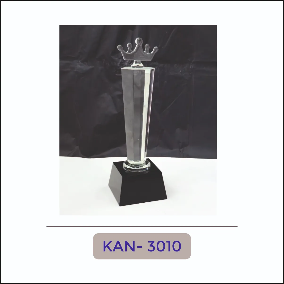 Crystal Crown Trophy - KAN-3010