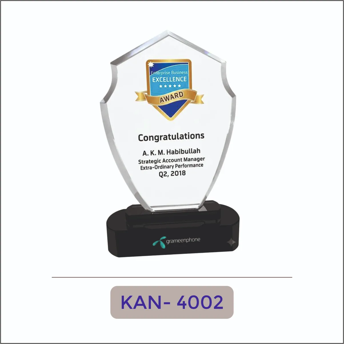 Acrylic Excellence Award - KAN-4002