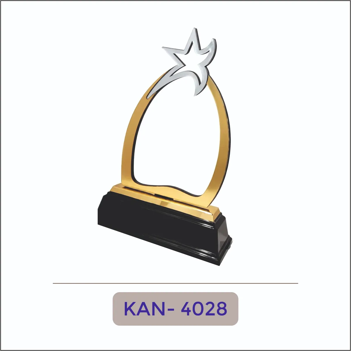 Acrylic Star Arch Award - KAN-4028